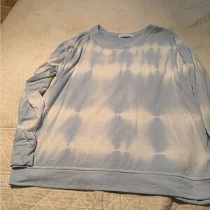Blue Tie-Dye Sweatshirt